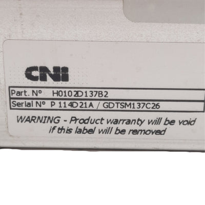 Used CNI H0102D137B2 SM137 Servo Motor 24VDC 100mA 4400RPM, 0.54Nm, ø10mm Shaft, DB9M