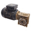 Used AEG AM80ZCA2 + NMRV 050 Gearmotor, 7:1 ø25mm Bore, 3Ø 265∆/460Y 1.7kW/2.3HP