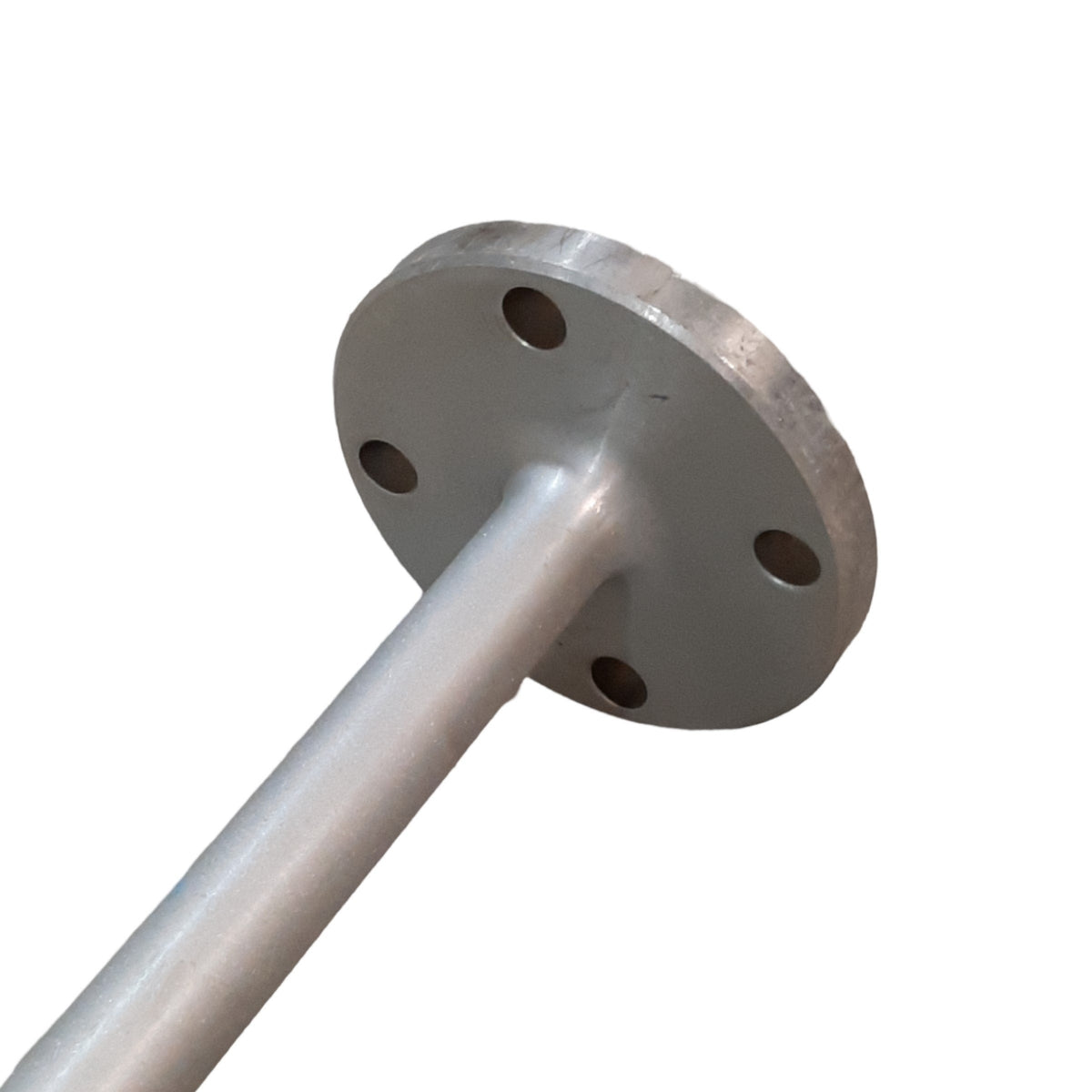 Used Lightnin Mixer End, 2-Impeller ø8.75in, Length: 100in, Rod: ø1in, Flange: ø4.75