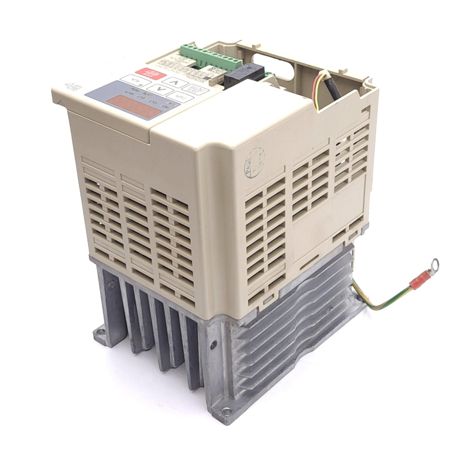 Used Yaskawa CIMR-V7CC41P5 VS-606V7 Inverter, 3-Phase, 0-460VAC 4.8A Out, *No Panel
