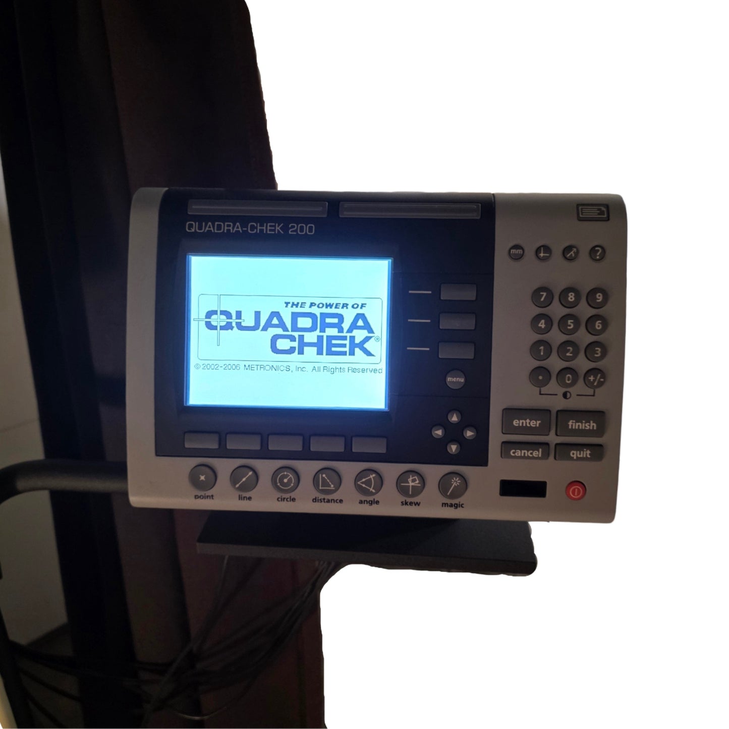 Used Scherr Tumico 20-2450 24" Horizontal Beam Optical Comparator With QC-221E 120VAC