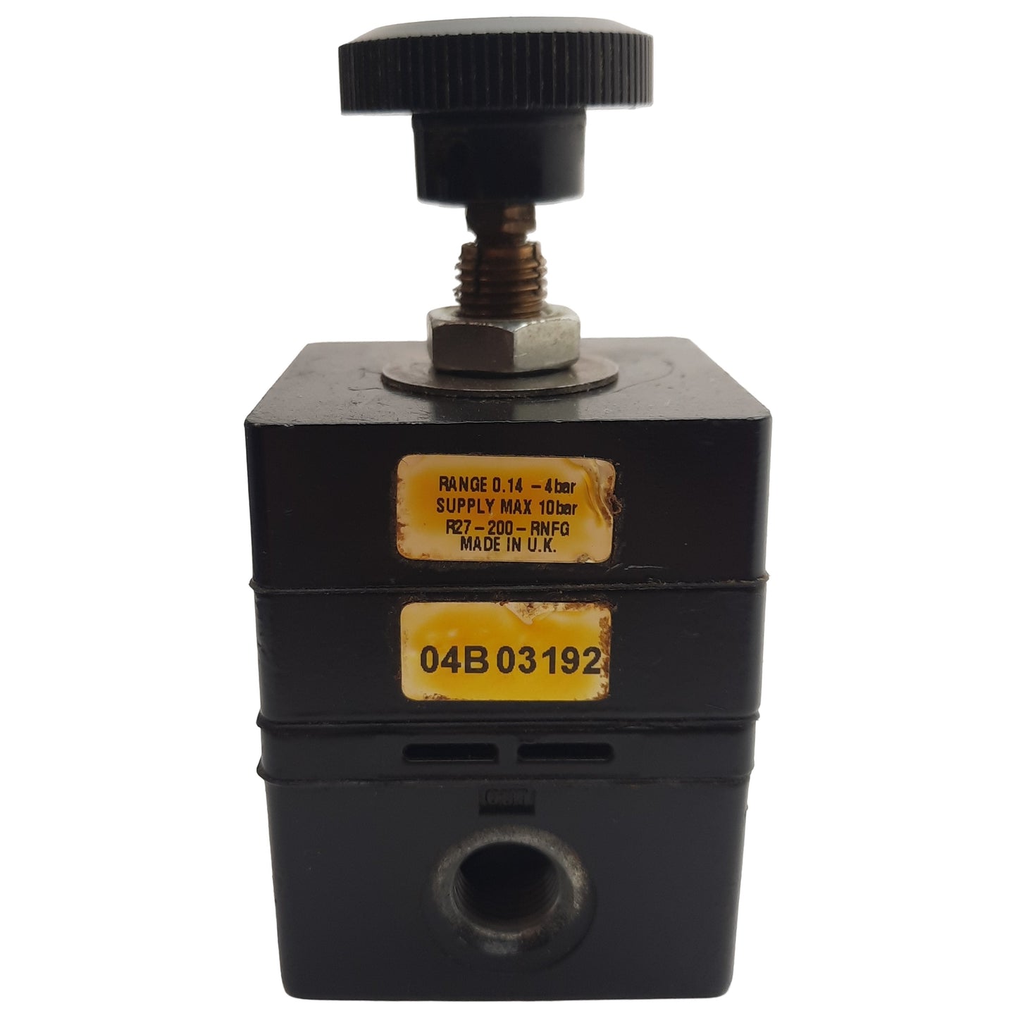 Used Norgren R27-200-RNFG Pressure Regulator, G1/4in, 0.14-4bar Set Range, 10bar Max