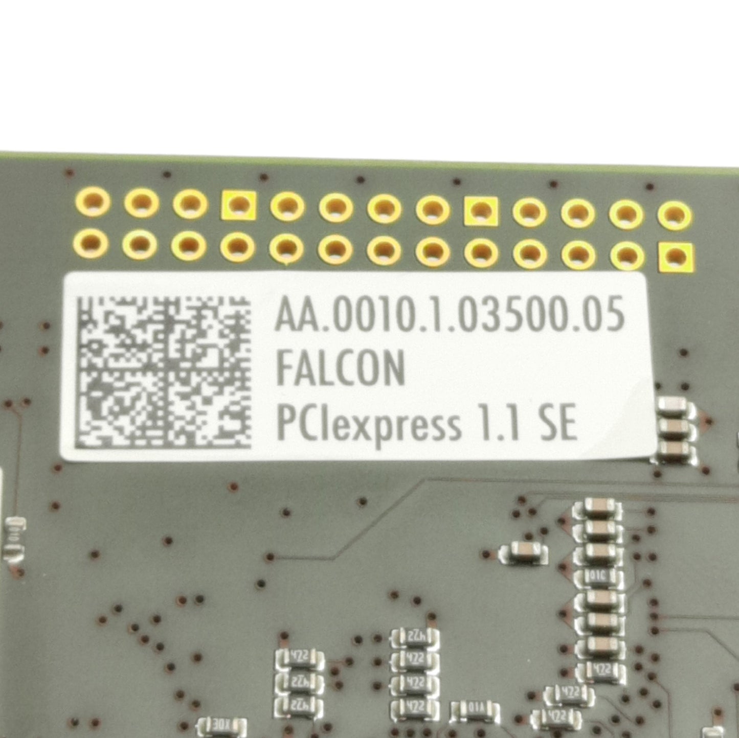 Used Falcon Express AA.0010.1.03500.05 IDS Camera Frame Grabber, PCIe, 4-Pin S-Video
