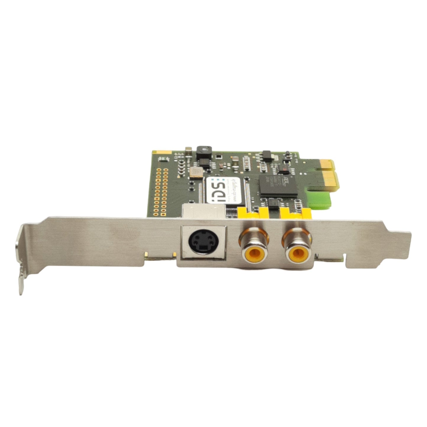 Used Falcon Express AA.0010.1.03500.05 IDS Camera Frame Grabber, PCIe, 4-Pin S-Video