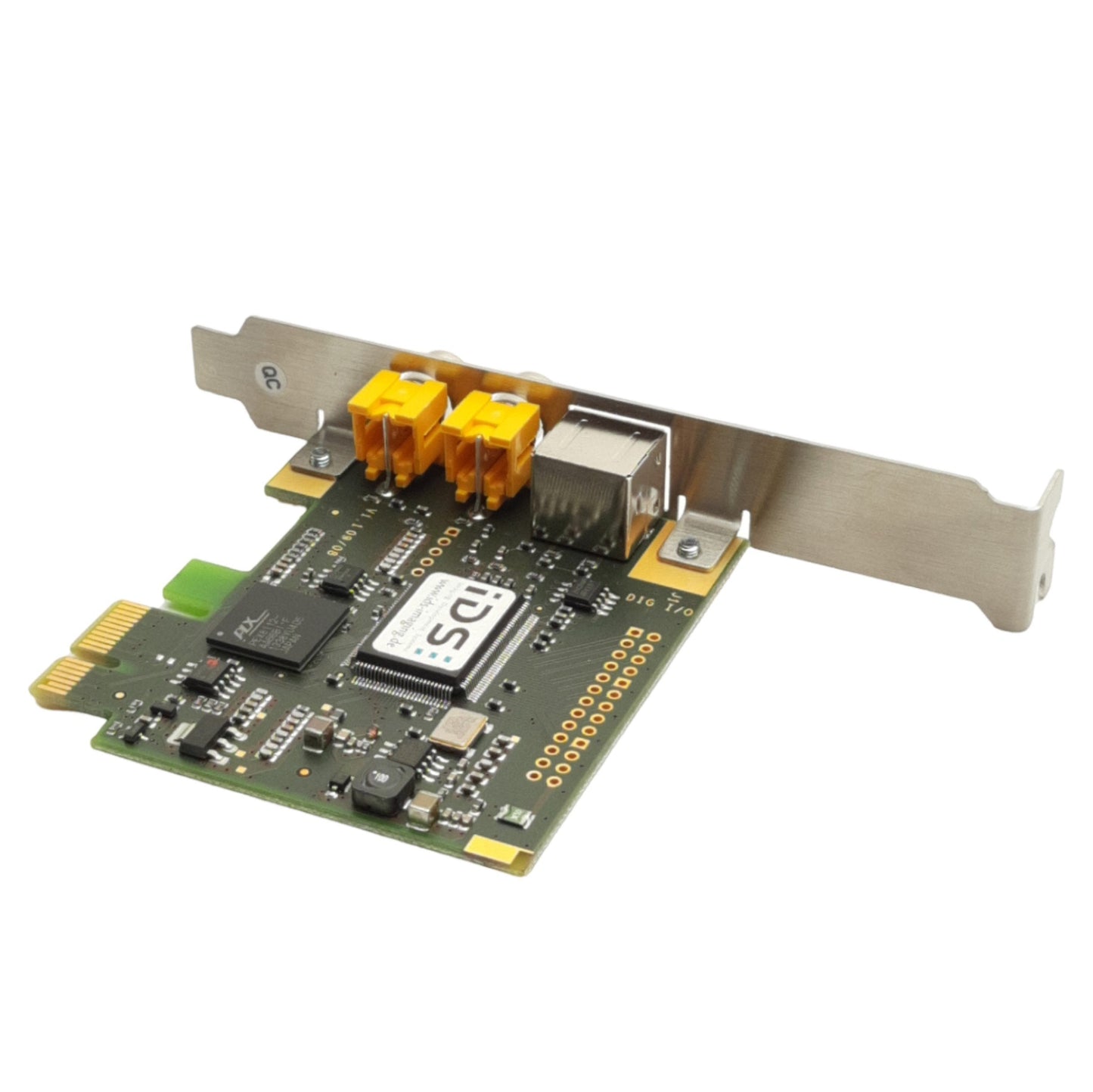 Used Falcon Express AA.0010.1.03500.05 IDS Camera Frame Grabber, PCIe, 4-Pin S-Video