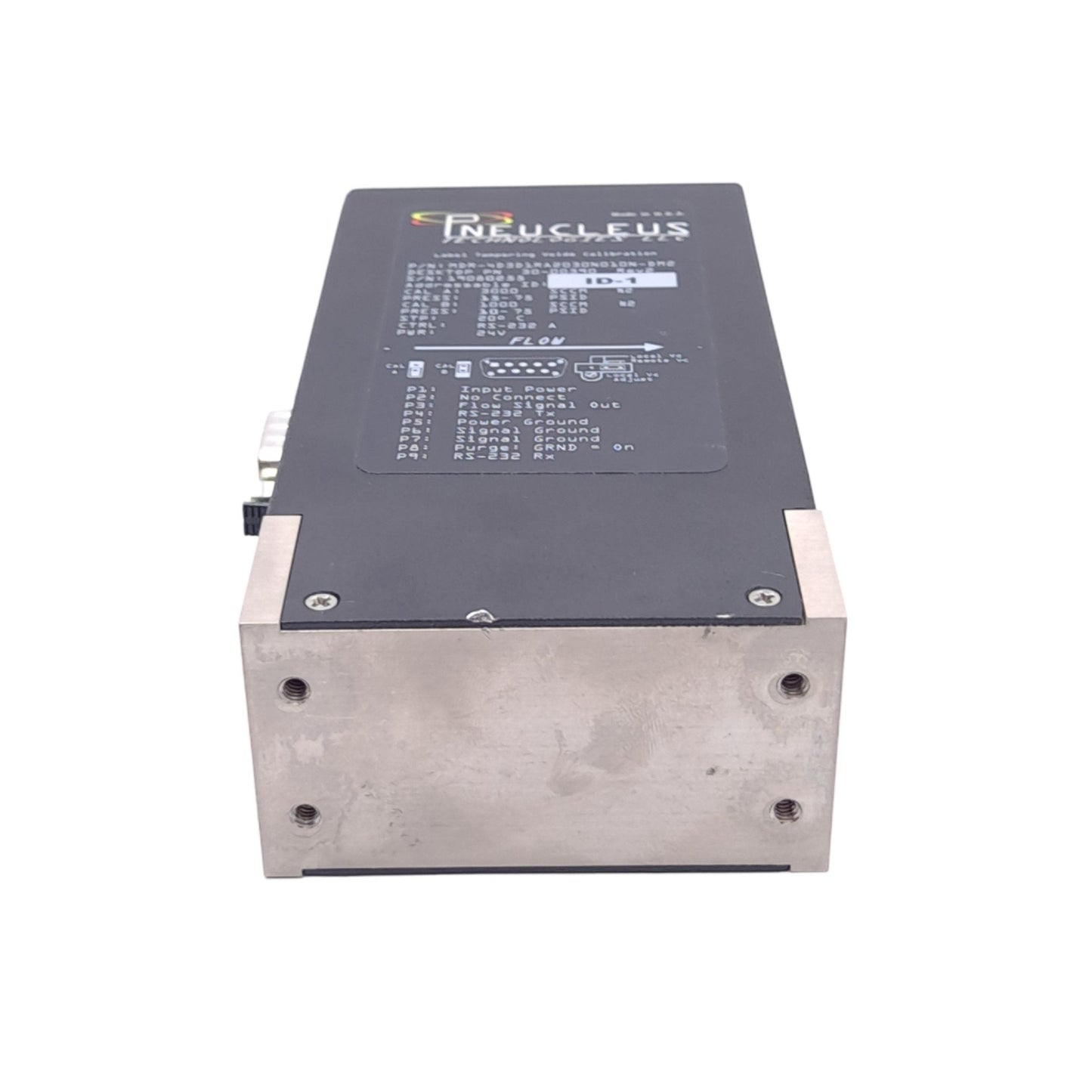 Used Pneucleus MDR-4D3D1RA2030N010N-DM2 MediMeter Flow Controller, 20SLPM, 24VDC