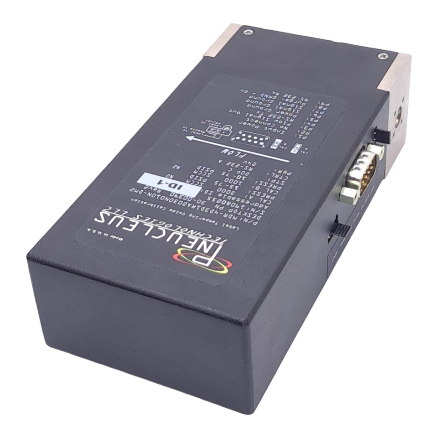 Used Pneucleus MDR-4D3D1RA2030N010N-DM2 MediMeter Flow Controller, 20SLPM, 24VDC