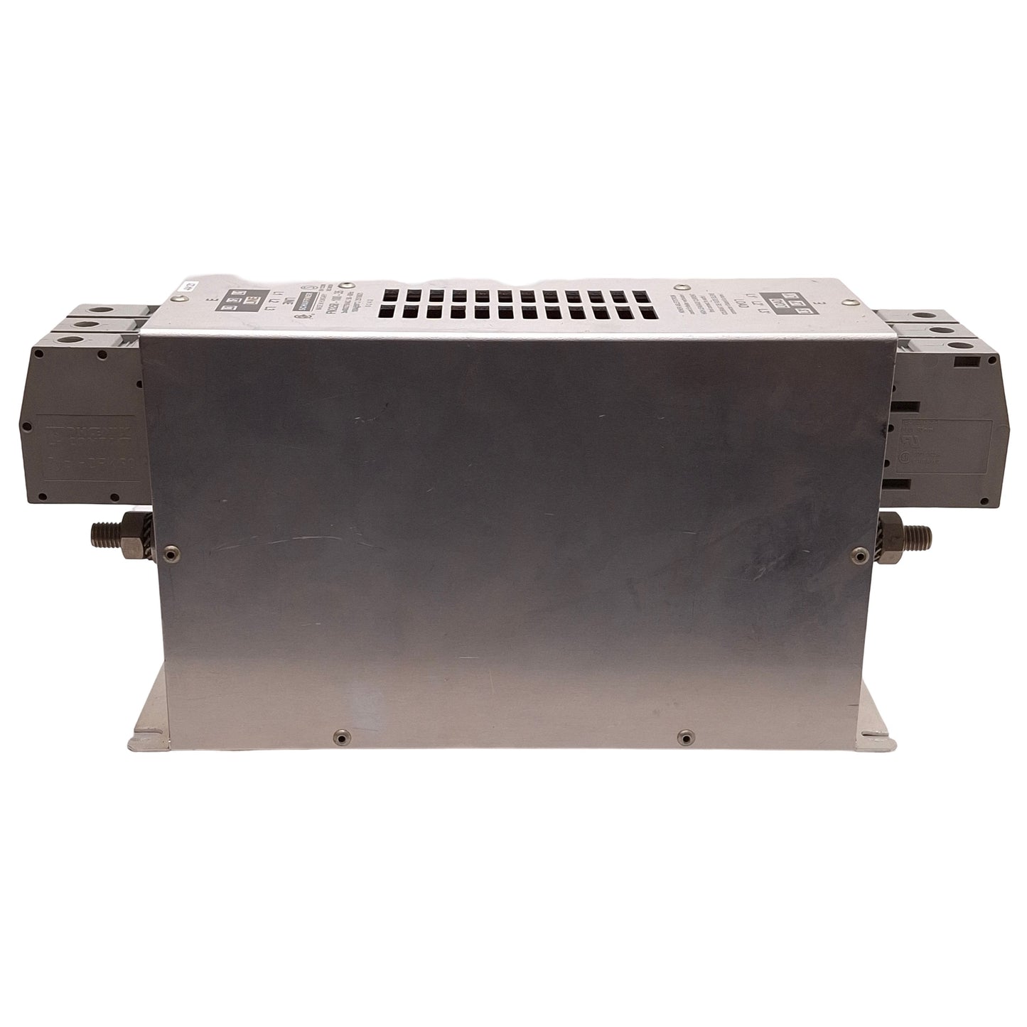 Used Schaffmer FN3258-100-35 Ultra-Compact EMC/RFI Line Filter, 3Ø 480/275VAC 100A