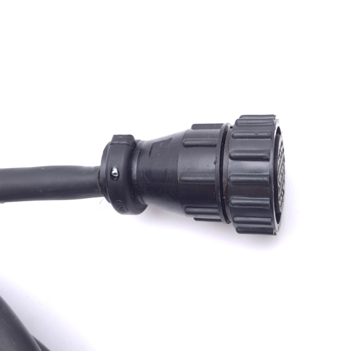 Used Flex Cable 2090-CFBM6DF-CBAA09 Motor Feedback Cable, AMP 28-Pin Female, 2m
