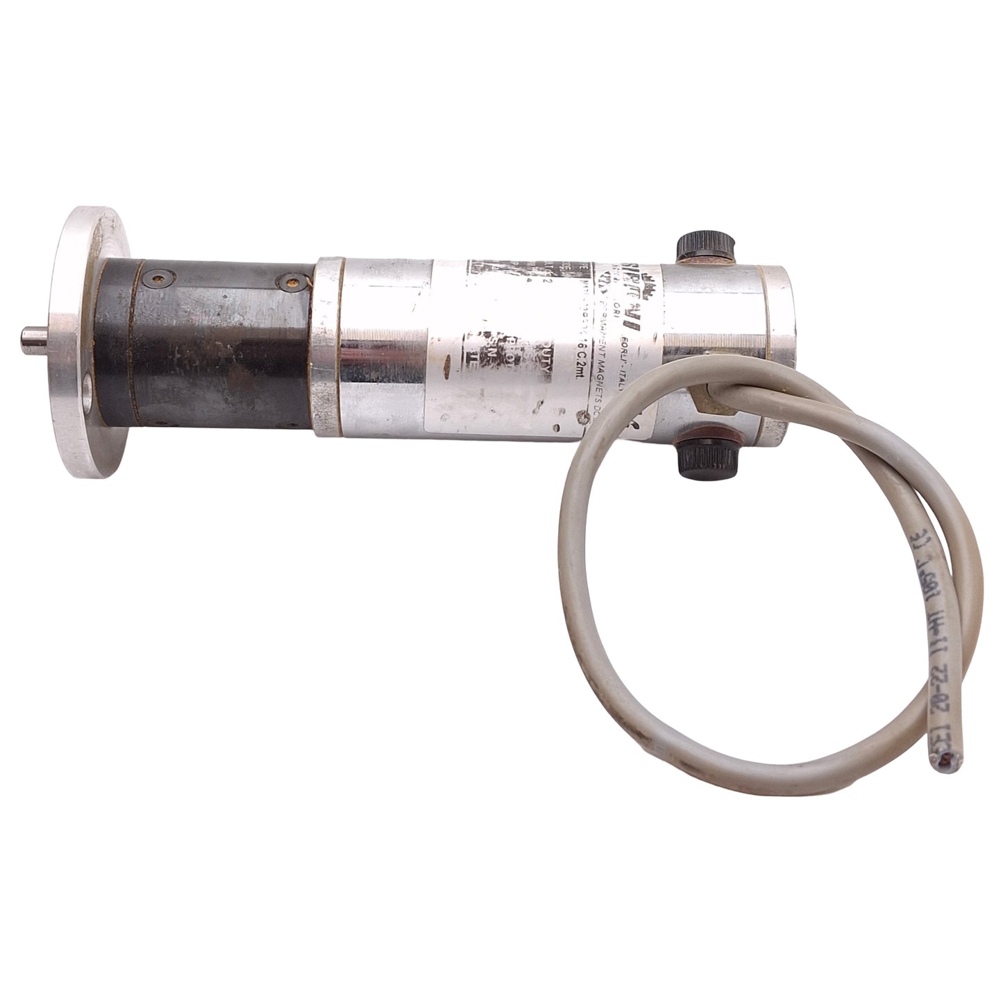 Used Siboni N17L823RE34/16 C.2mt DC Motor, 24VDC 2.7A 40W, 0.1Nm, 4250RPM, ø6mm Shaft