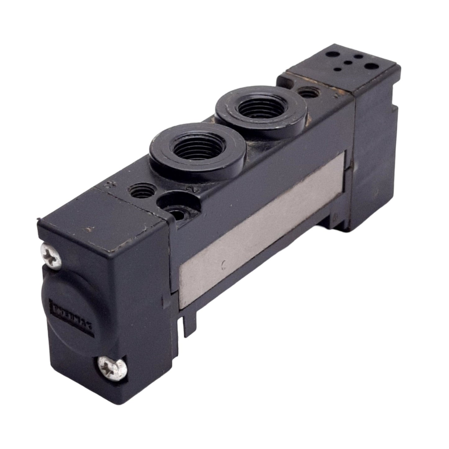 Used Pneumax 2435.52.00.39.58 Solenoid Valve Body, 10 Bar, 5/2 Way, G 1/8" Port
