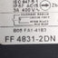 Used Pizzato FF 4831-2DN Roller Lever Limit Switch, 1NO + 1NC, 500VAC/600VDC 10A