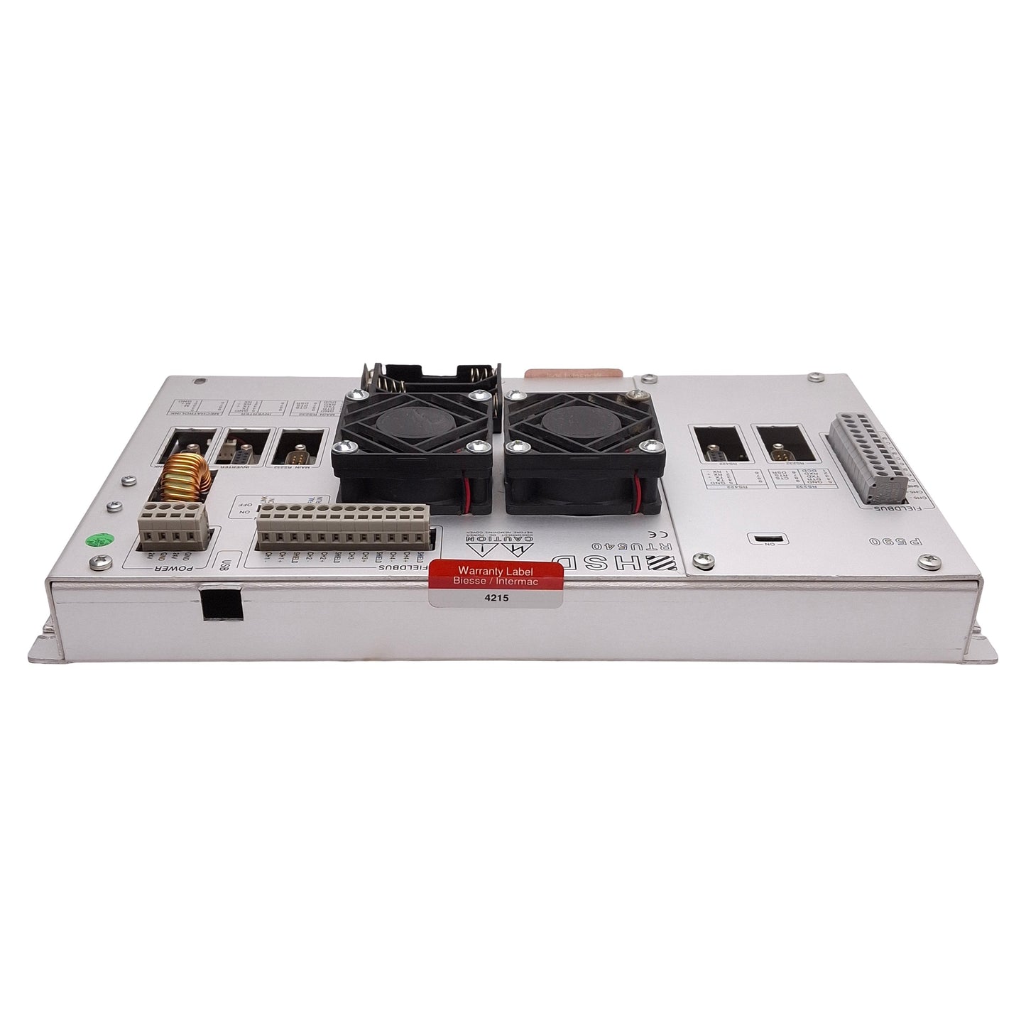Used HSD H0101D540A6 RTU540 P590 CNC Drive Control Unit, RS232/422 DB9, 24VDC