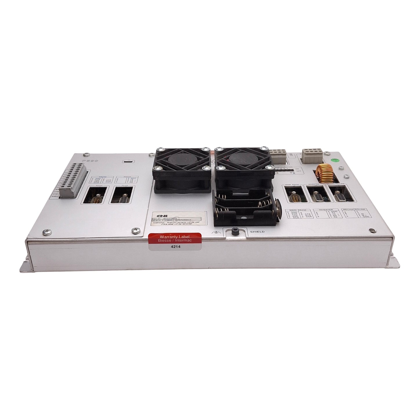 Used HSD H0101D540A6 RTU540 P590 CNC Drive Control Unit, RS232/422 DB9, 24VDC