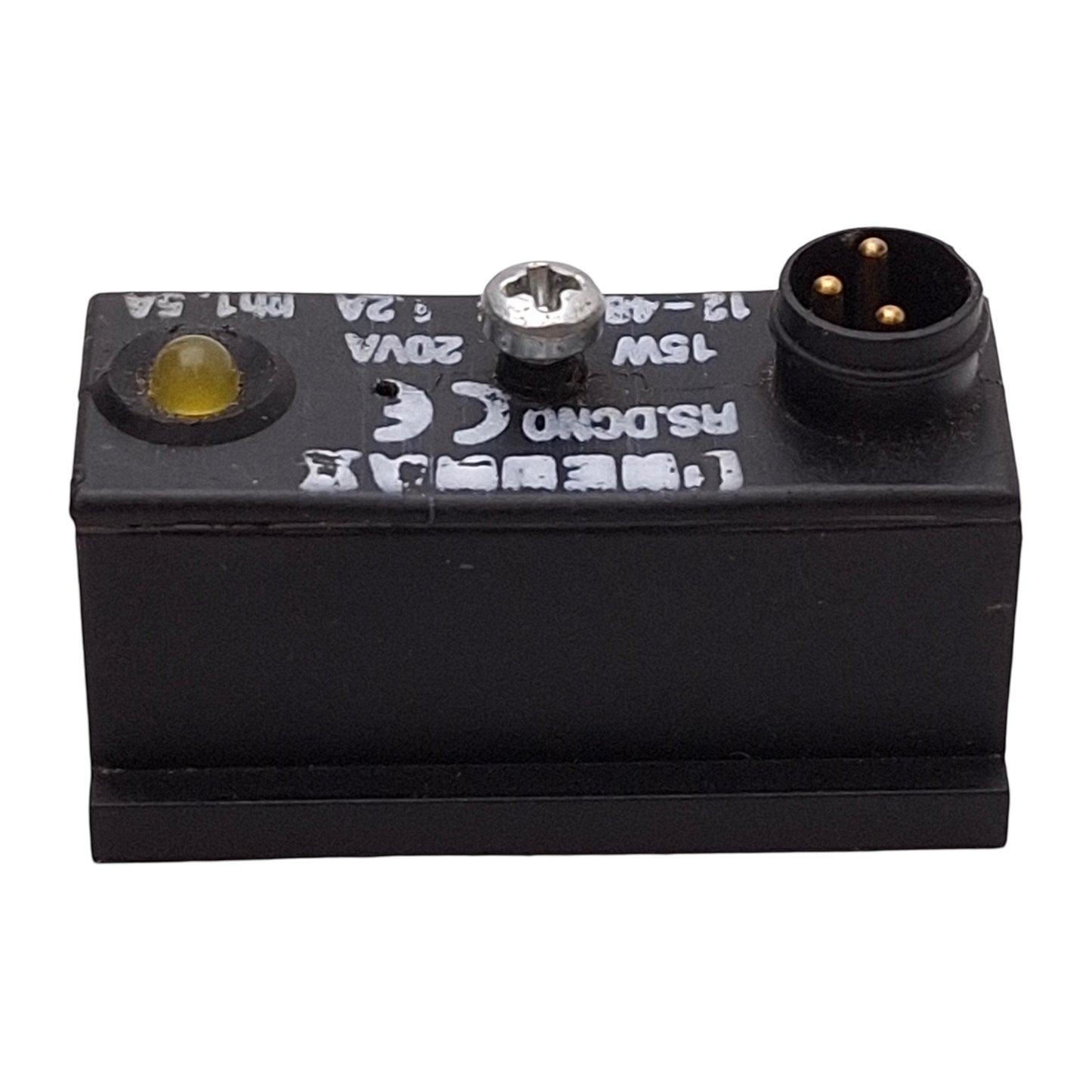 Used Pneumax RS.DCNO Magnetic Reed Sensor, Normally Open, 12-48VDC, M8 3-Pin Male