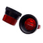 Used Lot of 2 Allen-Bradley 800H-N154R Red Illuminated Standard Switch Knob, 30mm