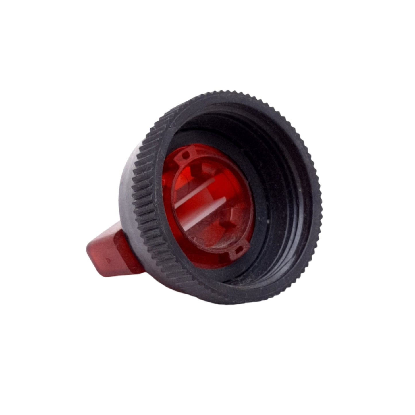 Used Lot of 2 Allen-Bradley 800H-N154R Red Illuminated Standard Switch Knob, 30mm