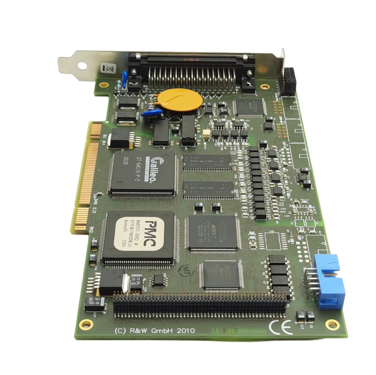 Used R&W MCU-3000-7 Motion Controller, PCIe, 3-Axes, 16 Digital Inputs, 8 Outputs PNP