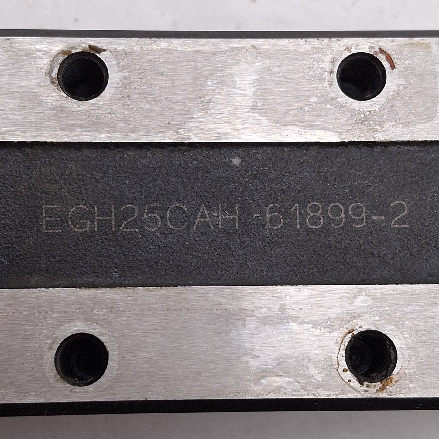 Used Hiwin EGH25CAH Linear Guide Block, 82.6mm x 48mm, M6 Holes, 16.27kN Load