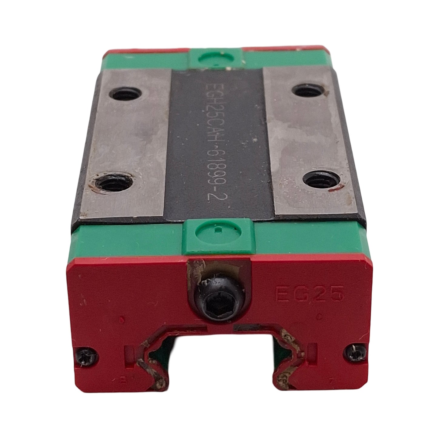 Used Hiwin EGH25CAH Linear Guide Block, 82.6mm x 48mm, M6 Holes, 16.27kN Load