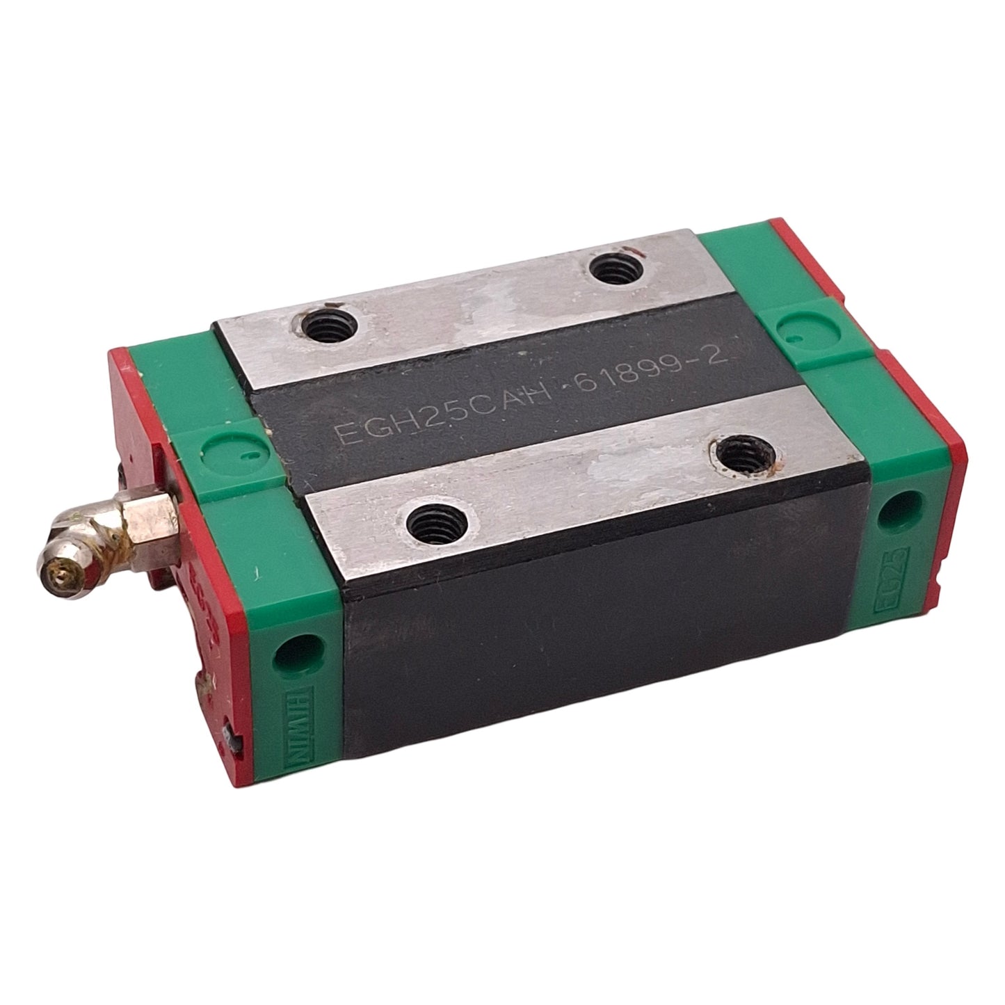Used Hiwin EGH25CAH Linear Guide Block, 82.6mm x 48mm, M6 Holes, 16.27kN Load