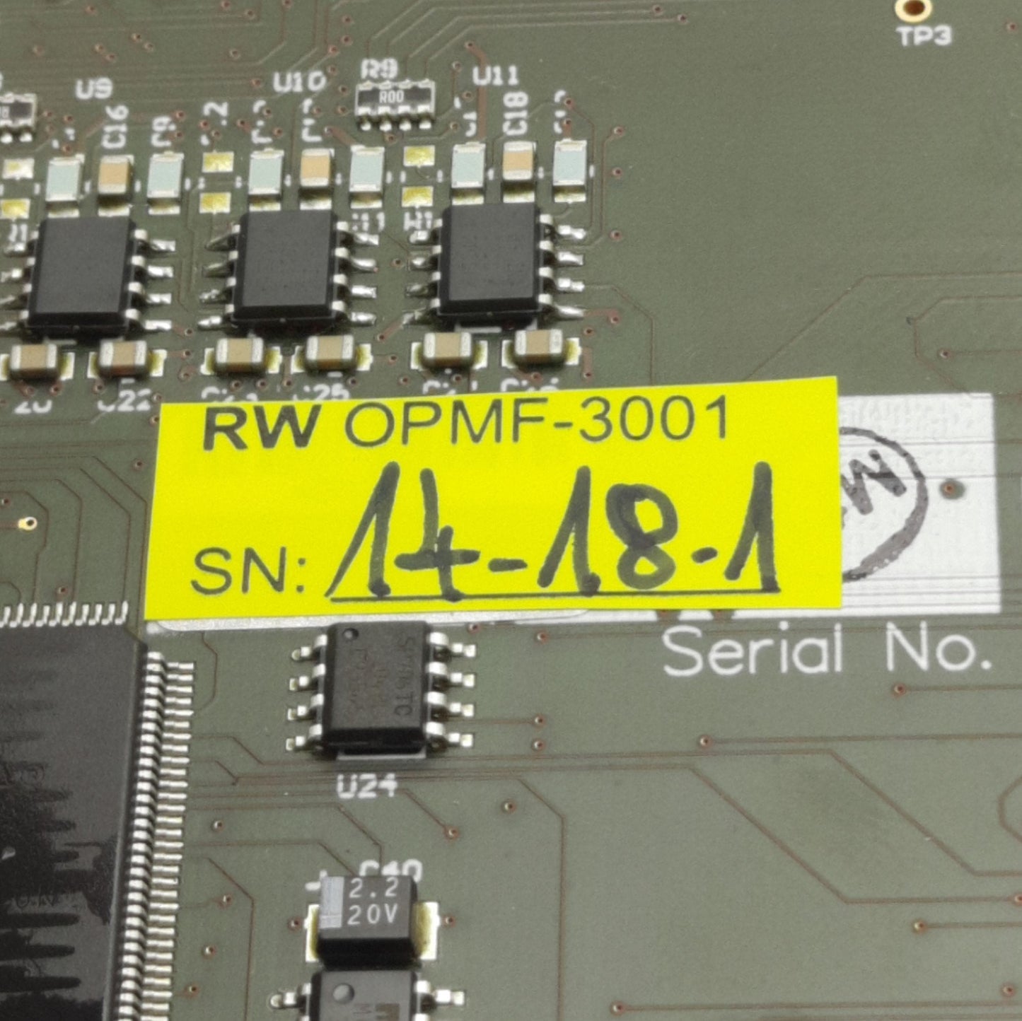 Used R&W OPMF-3001 Motion Controller Add-On Expansion/Option Card, 8-Axes