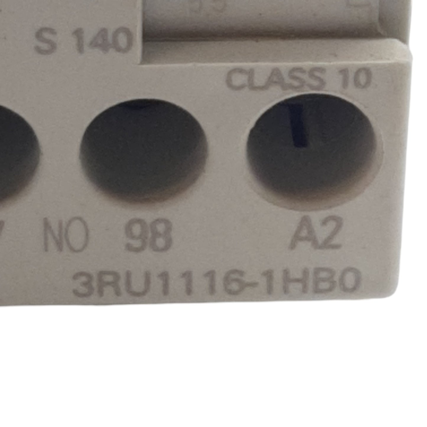 Used Siemens 3RU1116-1HB0 Thermal Overload Relay, 3-Pole, 1NO/1NC, 690VAC 5.5-8A
