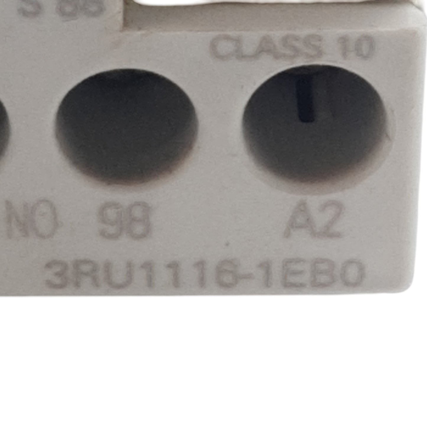 Used Siemens 3RU1116-1EB0 Thermal Overload Relay, 3-Pole, 1NO/1NC, 690VAC 2.8-4A