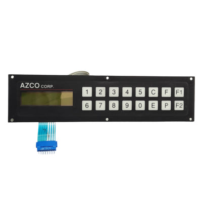 Used Azco Corp Front Button Control Panel For FG110 Sur-Size Cut To Length Controller