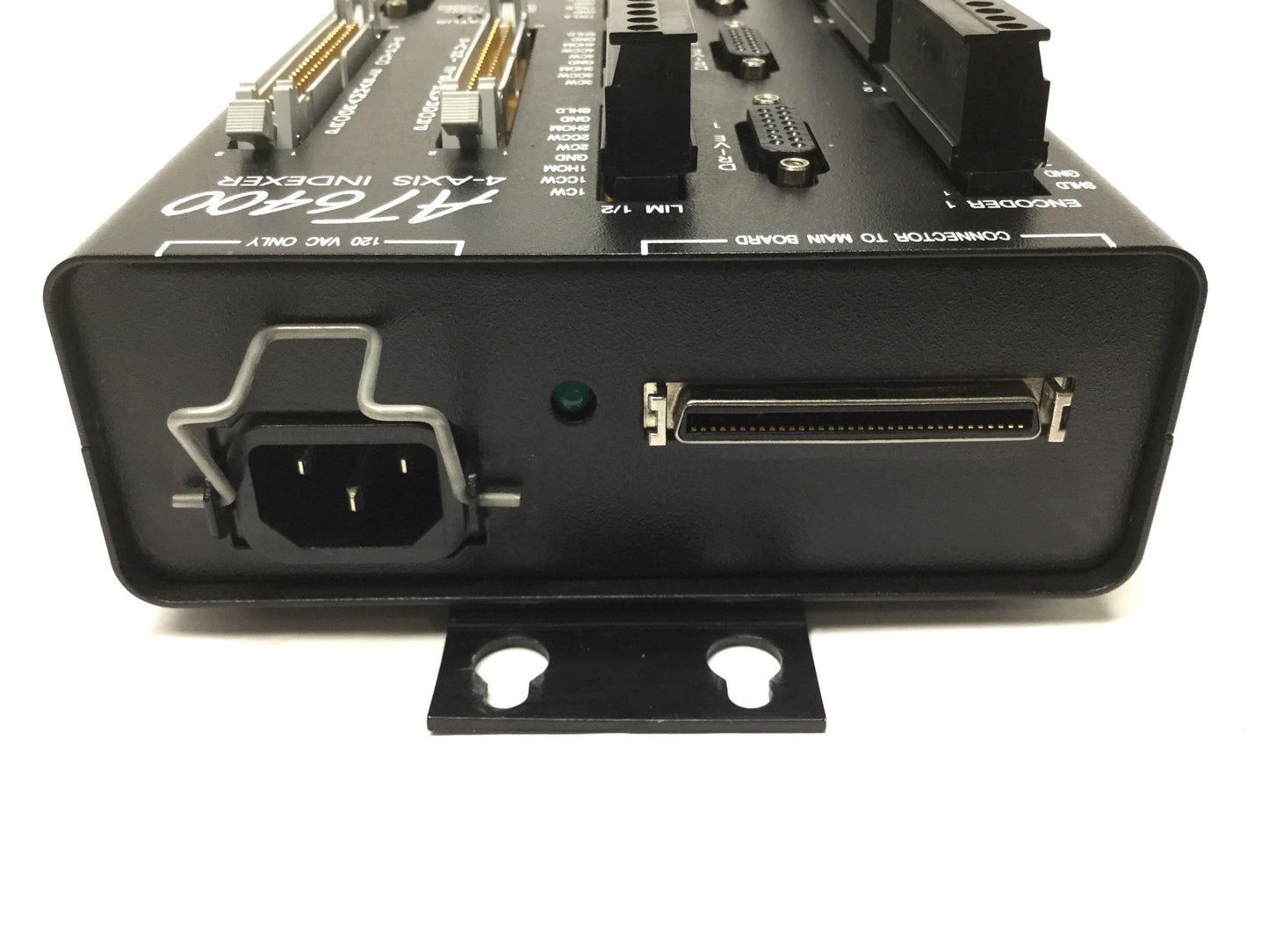 Used Parker AT6400-AUX1 4-Axis Indexer Motion Controller AUX Board, 120VAC 1.5A