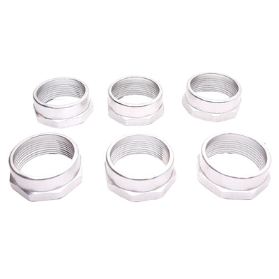 New Lot of 6 Allen-Bradley 800T-N143 Momentary Pushbutton Guard, 30mm, 1/2"