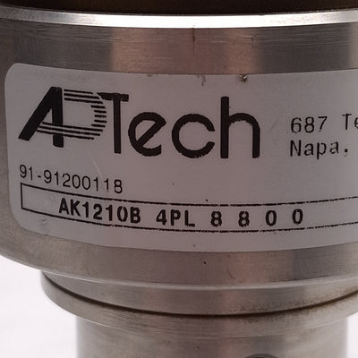 Used AP Tech AK1210B 4PL 8 8 0 0 Pressure Regulator 1700PSIG In, 0-100PSIG Set 1/2NPT