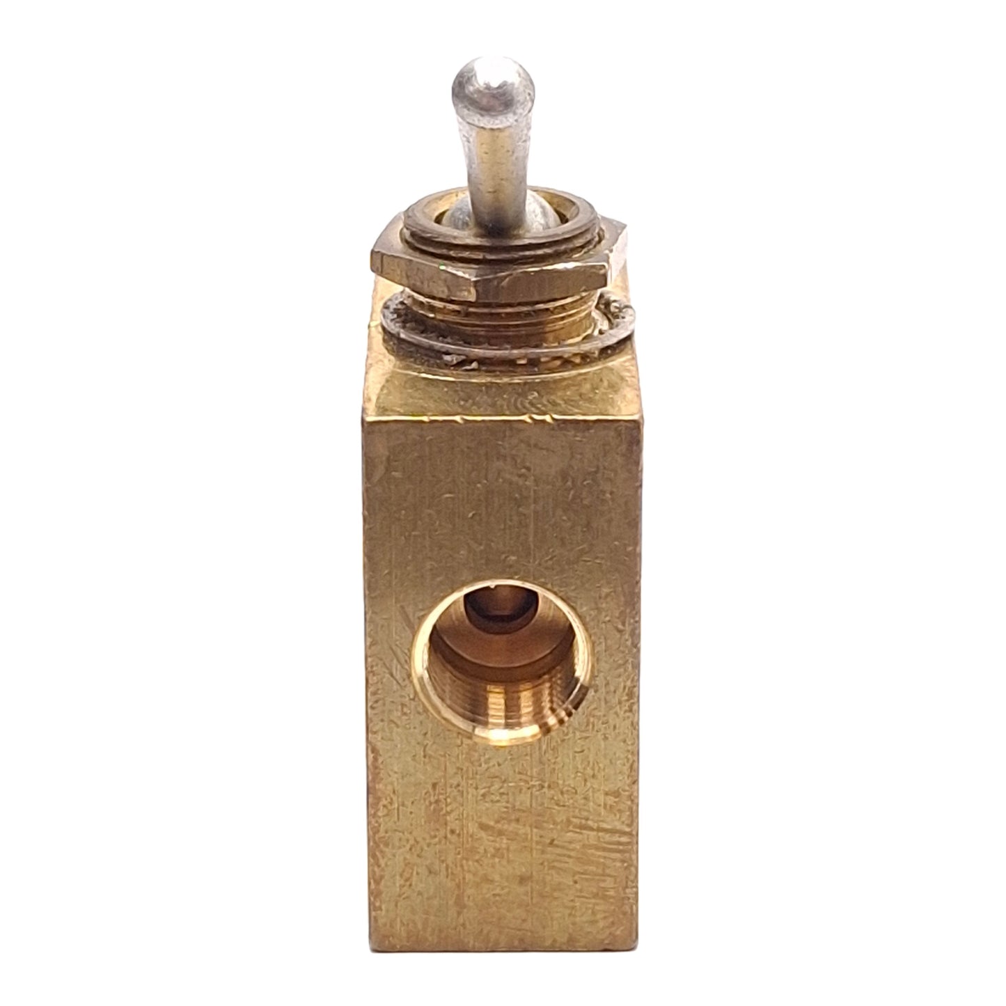 Used Humphrey 31V Tac2 Detented Toggle Valve, 3-Port 2-Way, 0-125PSIG, 1/8in NPT