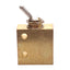 Used Humphrey 31V Tac2 Detented Toggle Valve, 3-Port 2-Way, 0-125PSIG, 1/8in NPT