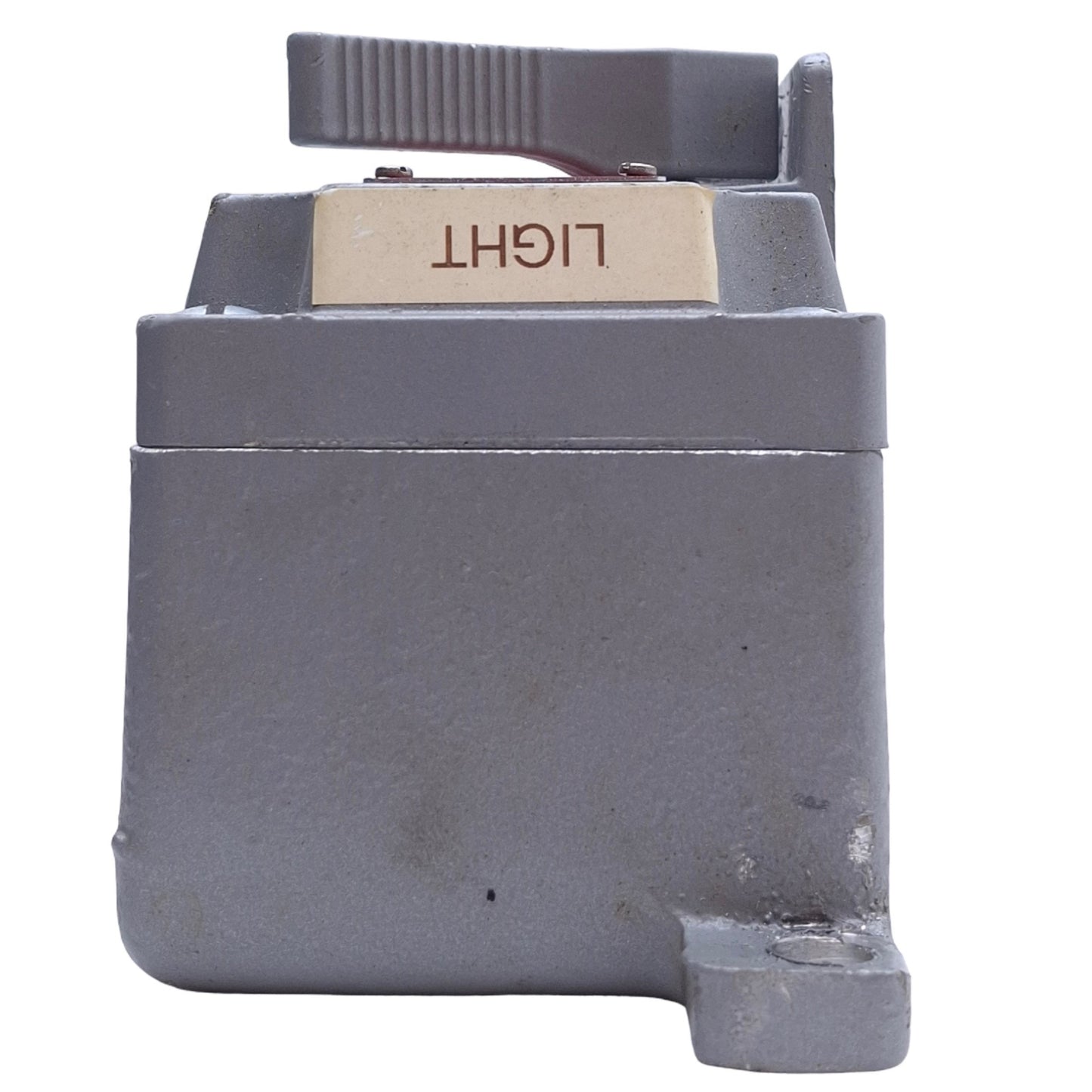 Used Killark XS-1C Tumbler Switch Cover w/ Device, SPST 1-Pole, 120/277VAC 20A