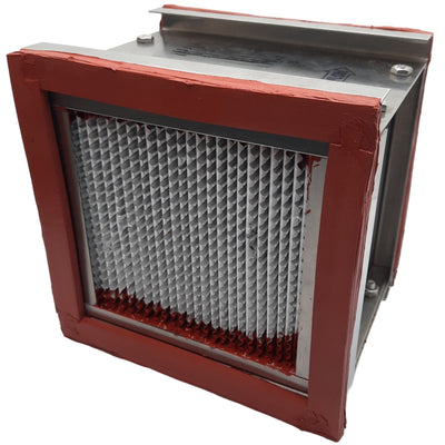 Used AirGuard H0808A00-0JBB3 Microguard 99 Filter, 08 x 08 x 5-7/8, 99.99% on 0.3µm