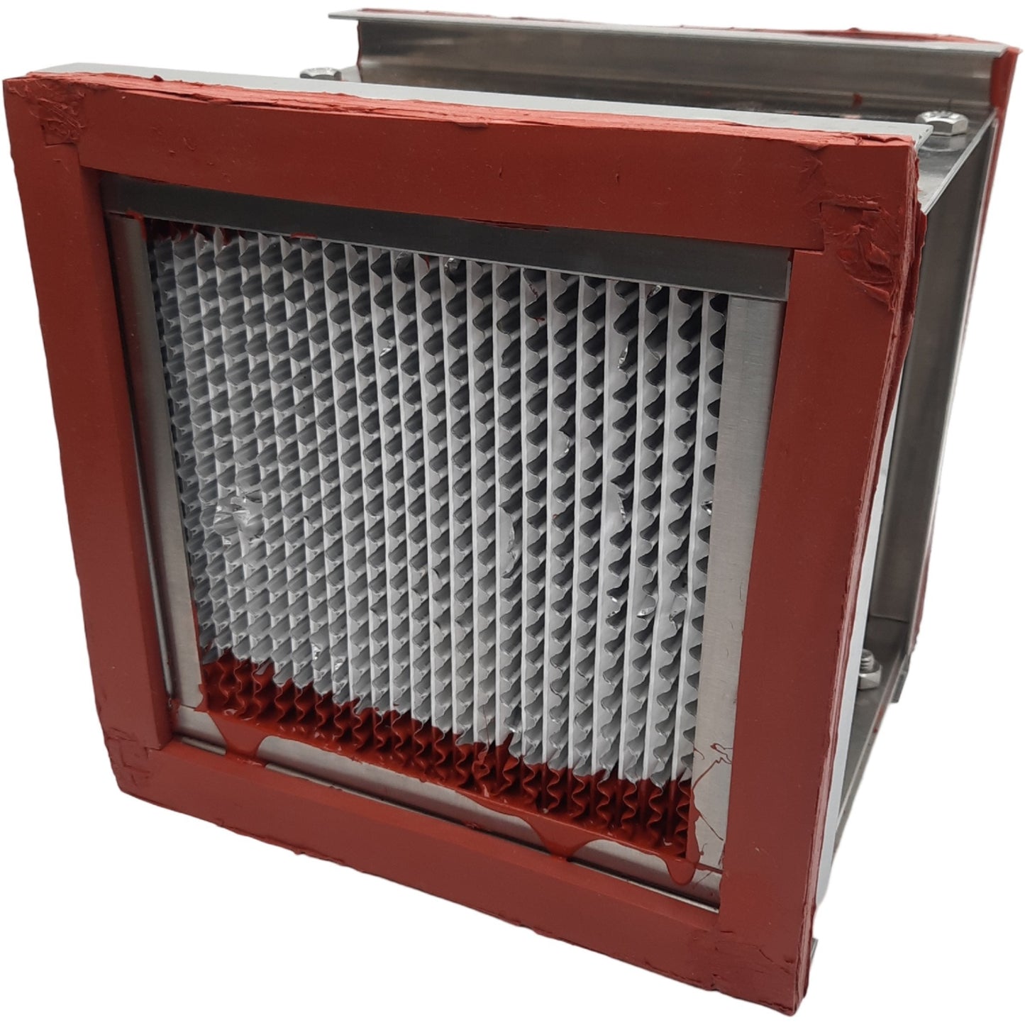 Used AirGuard H0808A00-0JBB3 Microguard 99 Filter, 08 x 08 x 5-7/8, 99.99% on 0.3µm