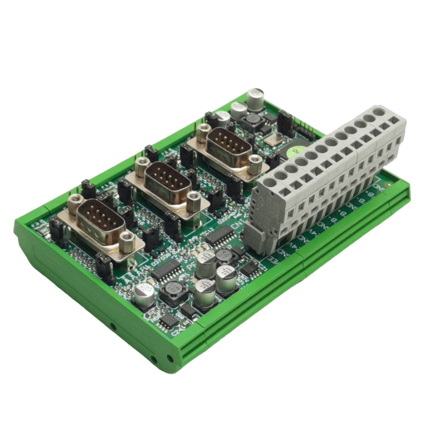 Used HSD P230B CNC Interface Module 24VDC, DB9M Connectors, For RTU540 Controller