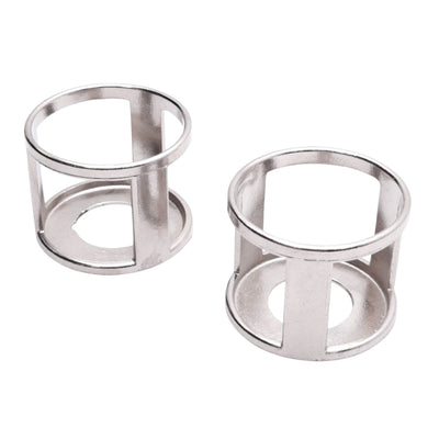 New Lot of 2 Allen-Bradley 800E-AMRG Pushbutton Protective Ring, 22.5mm