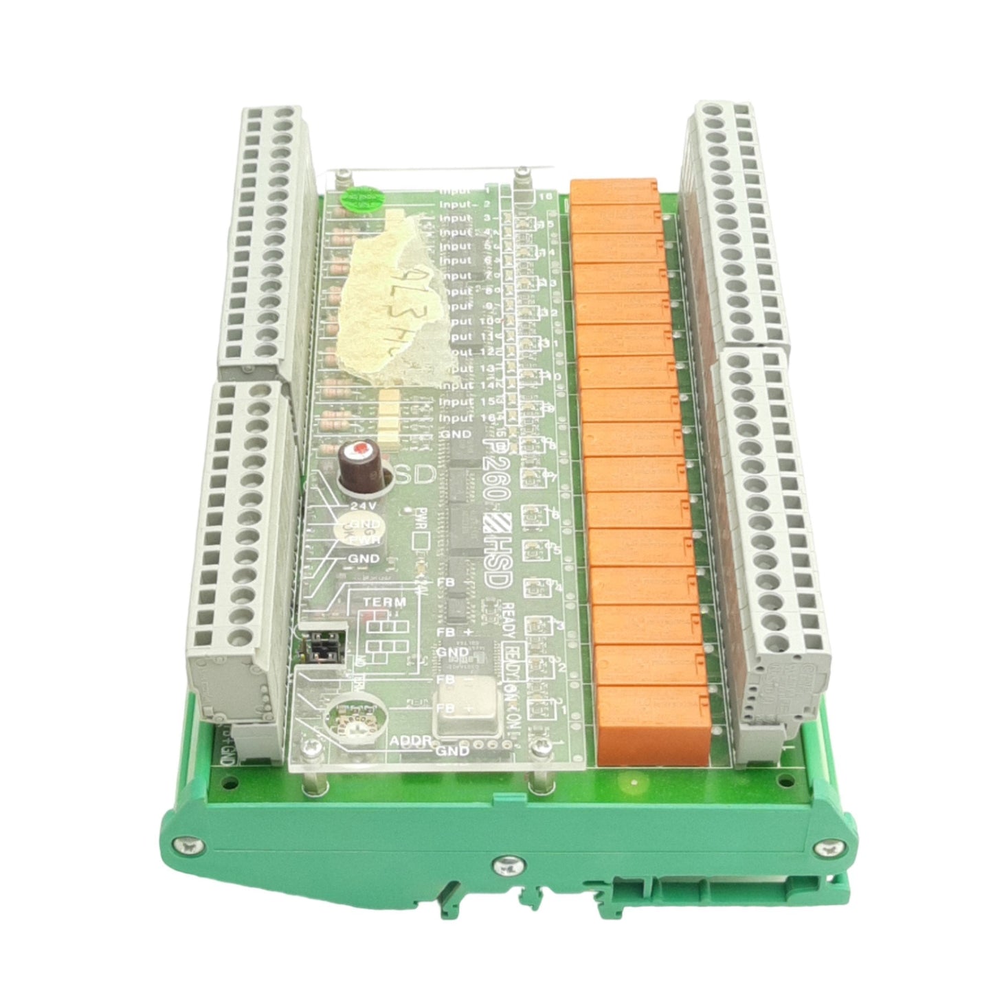 Used HSD P260C CNC Interface/Relay Module, 16-Input Points, For RTU540 Controller