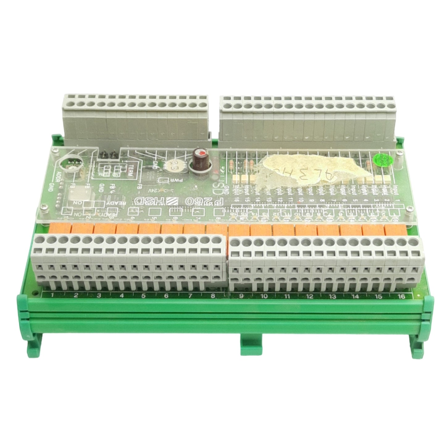 Used HSD P260C CNC Interface/Relay Module, 16-Input Points, For RTU540 Controller