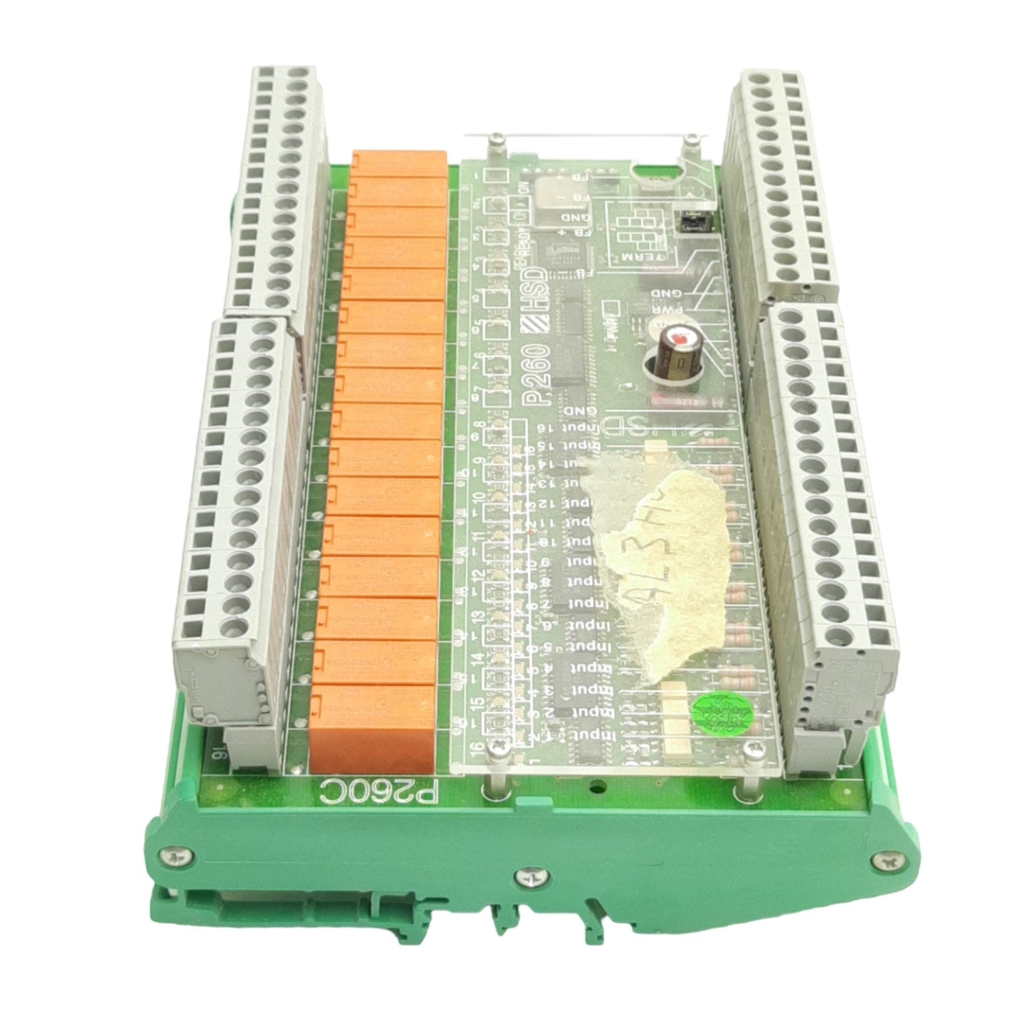 Used HSD P260C CNC Interface/Relay Module, 16-Input Points, For RTU540 Controller