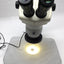 Used Scienscope NZ-BD-B2 Stereo Microscope .8-5x Ø76mm WF10X/22 w/Stand & Ring Light