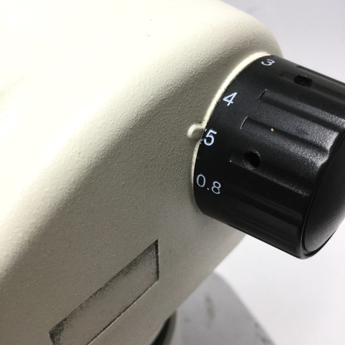 Used Scienscope NZ-BD-B2 Stereo Microscope .8-5x Ø76mm WF10X/22 w/Stand & Ring Light
