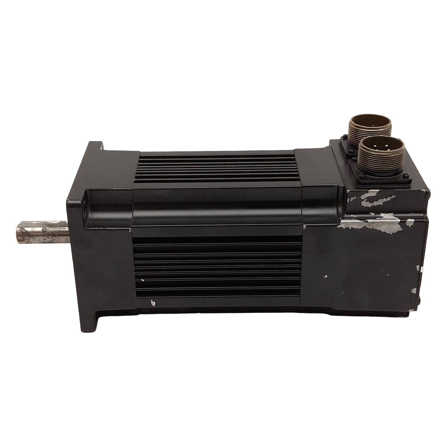 Used GE Fanuc MTR-3S45-G-R-0-E-0 Servo Motor, 230VAC 5.5A, 48lb-in, 2800RPM, NEMA 42