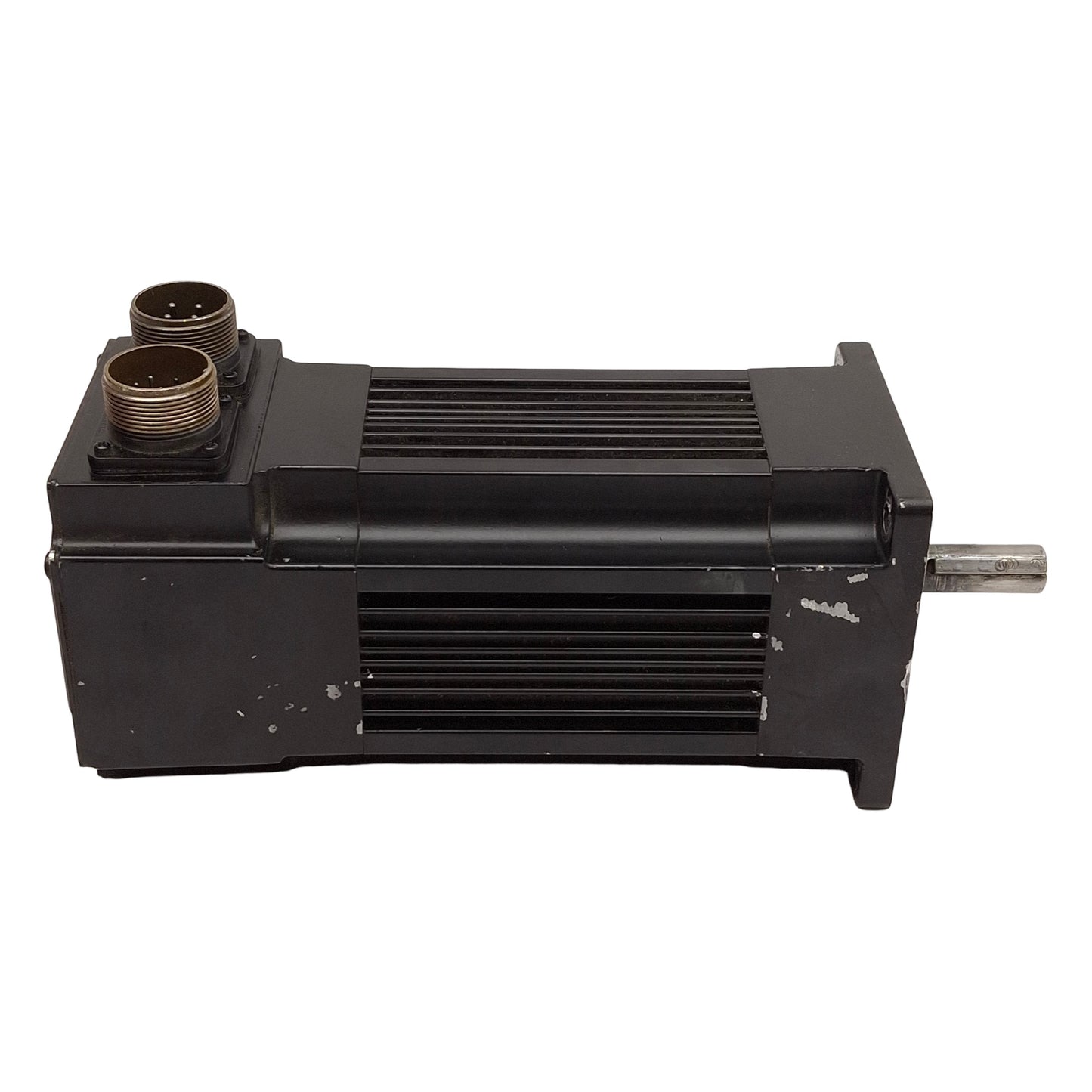 Used GE Fanuc MTR-3S45-G-R-0-E-0 Servo Motor, 230VAC 5.5A, 48lb-in, 2800RPM, NEMA 42
