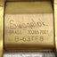 Used Swagelok B-63TF8 Brass 60 Series 3-Piece Ball Valve, 2-Way, 1500PSI, 1/2in NPT