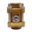 Used Swagelok B-63TF8 Brass 60 Series 3-Piece Ball Valve, 2-Way, 1500PSI, 1/2in NPT