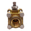 Used Swagelok B-63TF8 Brass 60 Series 3-Piece Ball Valve, 2-Way, 1500PSI, 1/2in NPT
