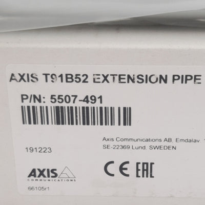 New Axis 5507-491 T91B52 Extension Pipe, 30cm, 1.5in NPS Male/Female Thread